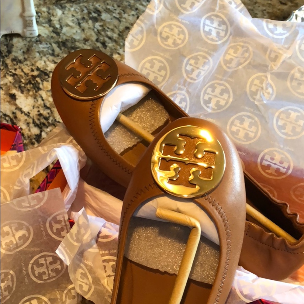 Tory Burch Minnie travel flats